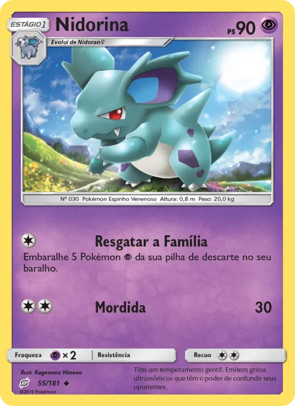 Nidorina — União de Aliados 55