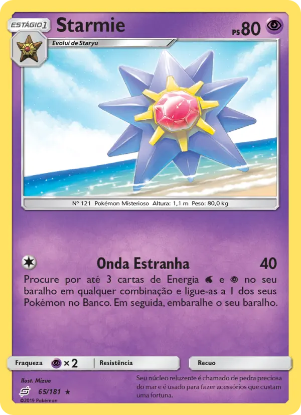 Starmie — União de Aliados 65