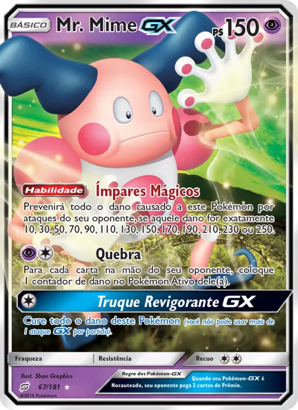 Mr. Mime GX — União de Aliados 67