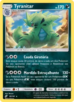 Tyranitar — União de Aliados 85