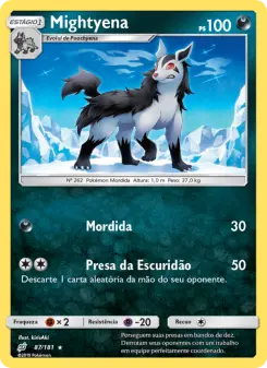 Mightyena — União de Aliados 87
