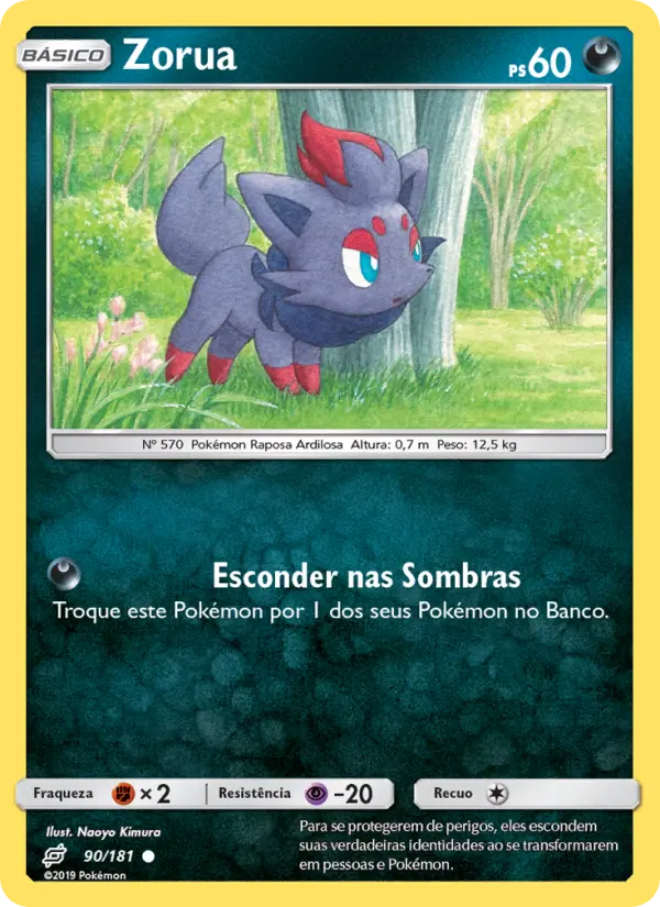 Zorua — União de Aliados 90