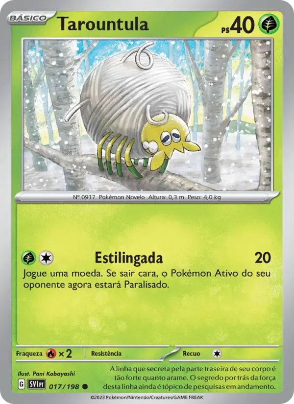 Tarountula — Escarlate e Violeta 017