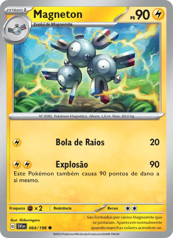 Magneton — Escarlate e Violeta 064