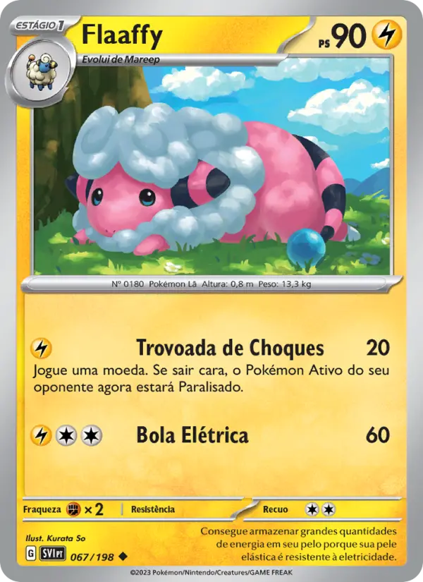 Flaaffy — Escarlate e Violeta 067