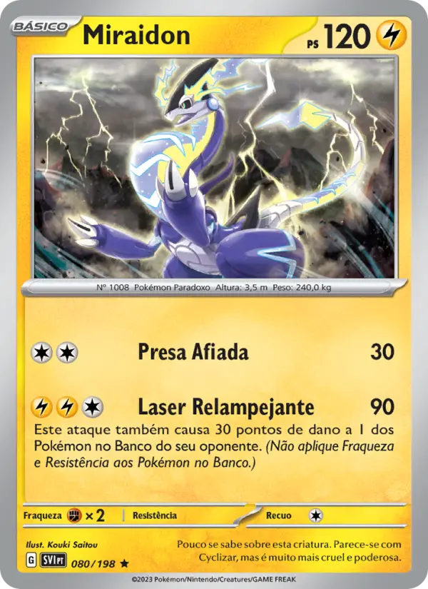 Miraidon — Escarlate e Violeta 080