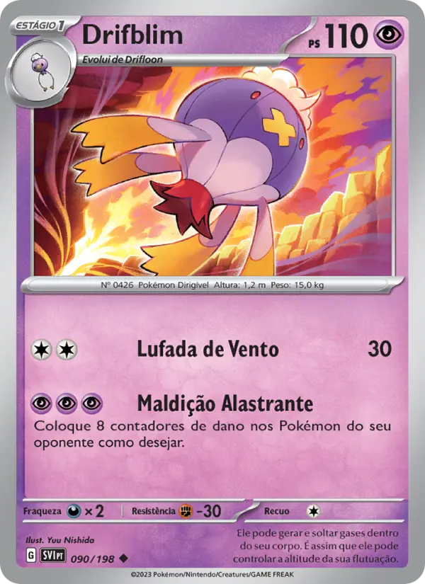 Drifblim — Escarlate e Violeta 090