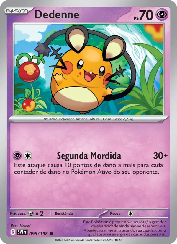Dedenne — Escarlate e Violeta 095