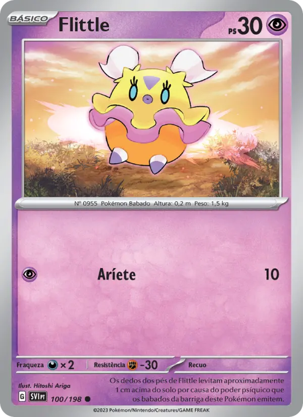 Flittle — Escarlate e Violeta 100