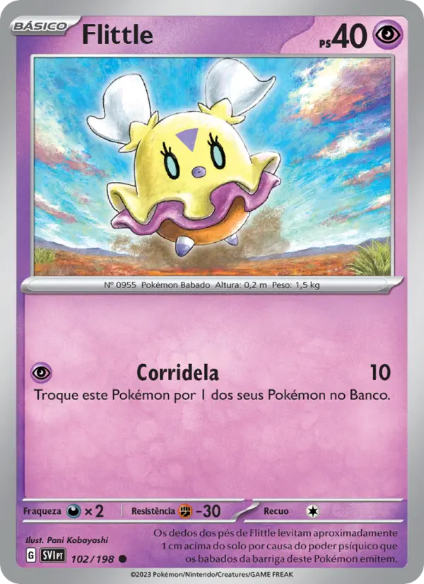Flittle — Escarlate e Violeta 102