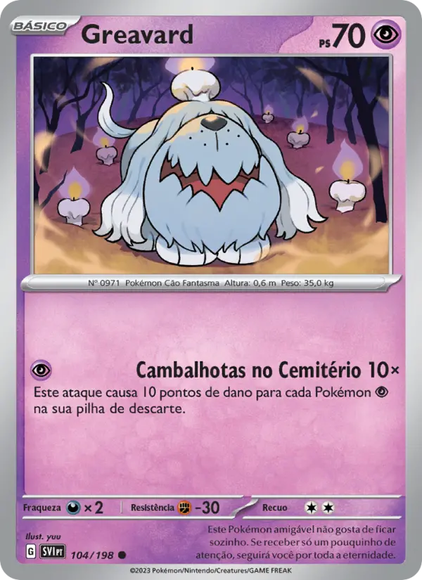 Greavard — Escarlate e Violeta 104