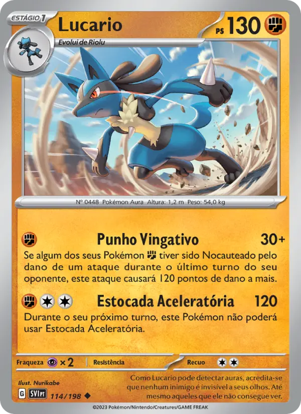 Lucario — Escarlate e Violeta 114