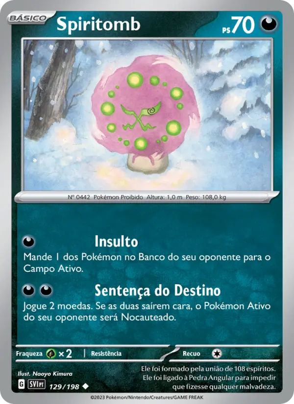 Spiritomb — Escarlate e Violeta 129