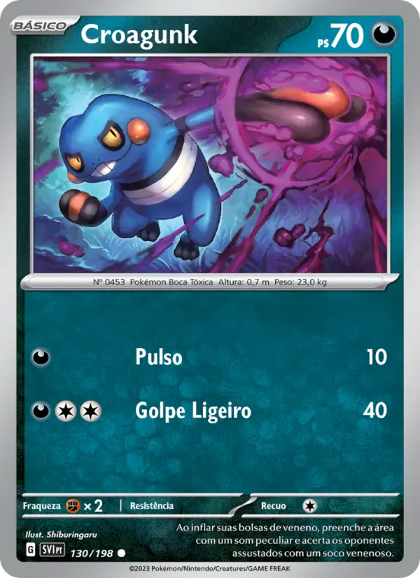 Croagunk — Escarlate e Violeta 130