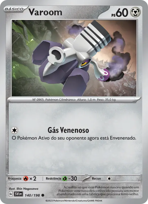 Varoom — Escarlate e Violeta 140