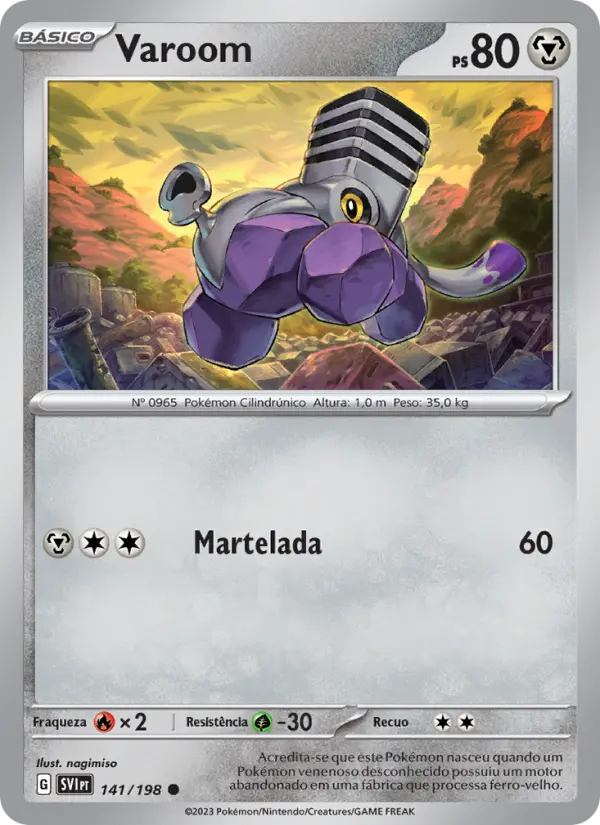 Varoom — Escarlate e Violeta 141