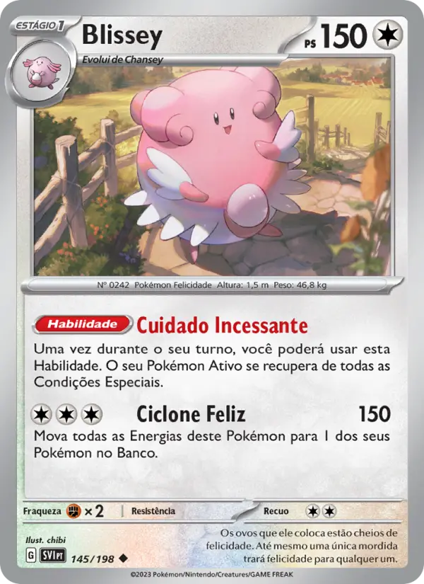 Blissey — Escarlate e Violeta 145