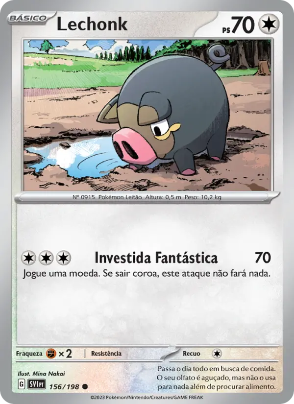 Lechonk — Escarlate e Violeta 156