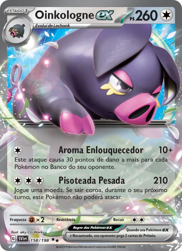 Oinkologne ex — Escarlate e Violeta 158