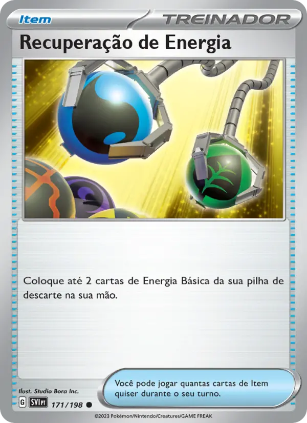 Recuperação de Energia — Escarlate e Violeta 171