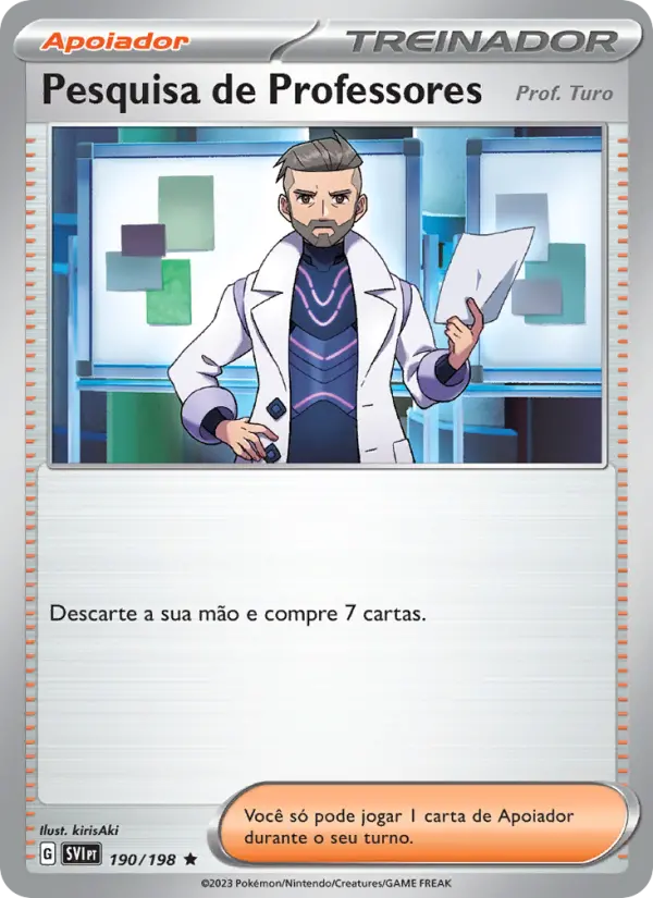 Pesquisa de Professores — Escarlate e Violeta 190
