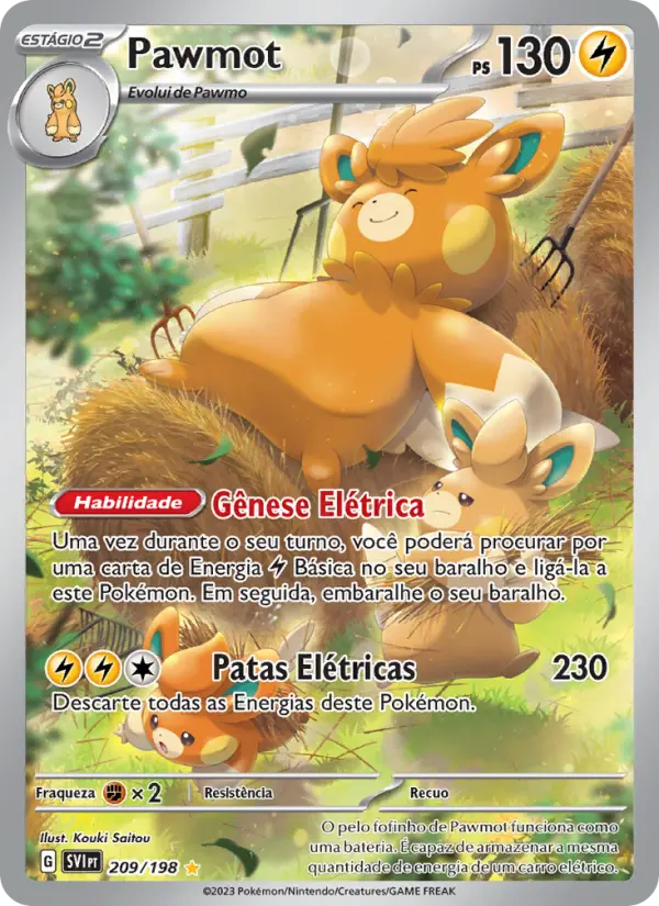 Pawmot — Escarlate e Violeta 209