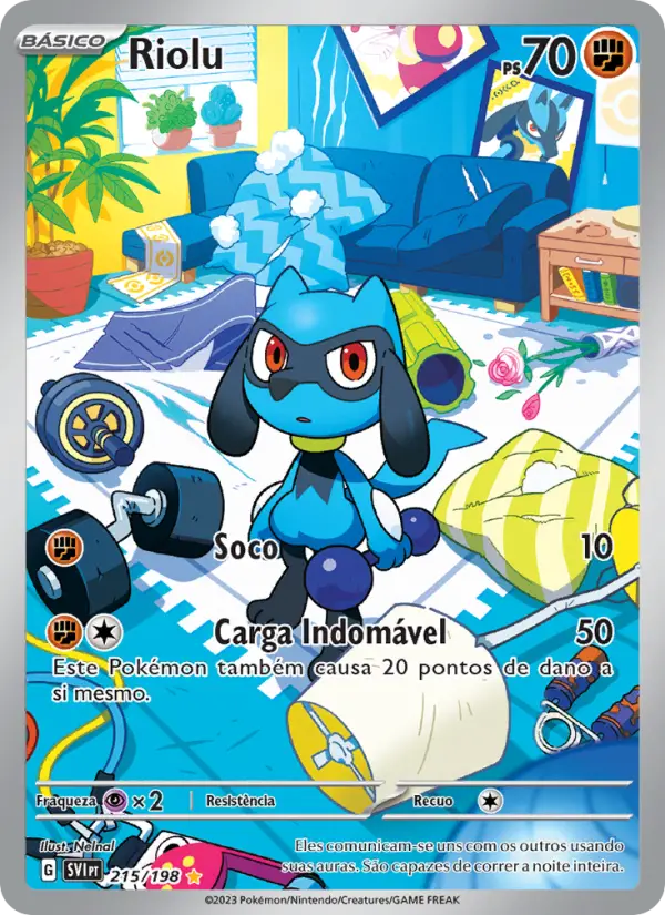 Riolu — Escarlate e Violeta 215