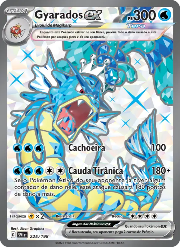 Gyarados ex — Escarlate e Violeta 225