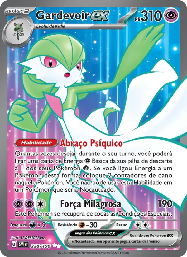 Gardevoir ex — Escarlate e Violeta 228