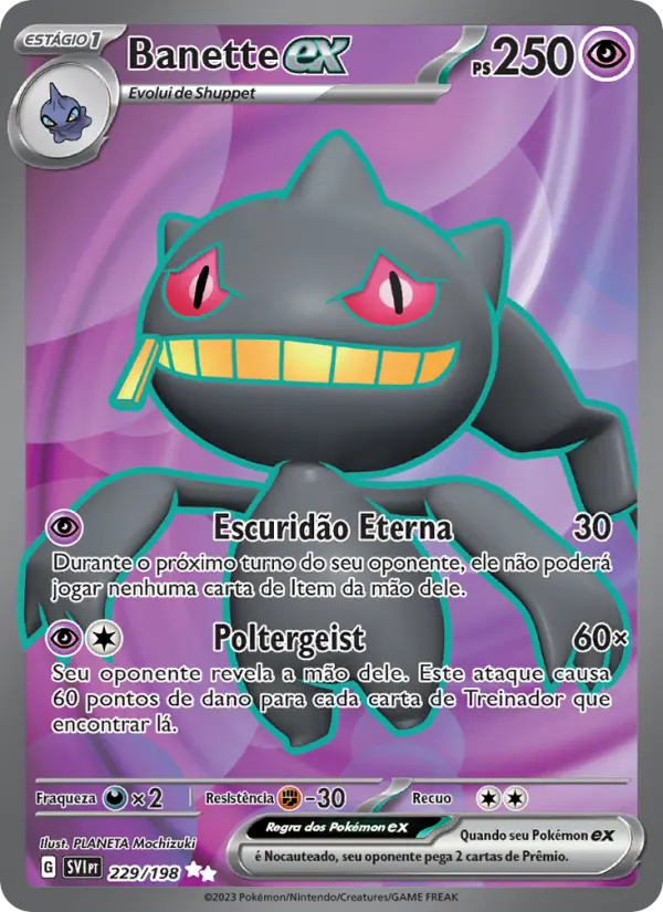Banette ex — Escarlate e Violeta 229