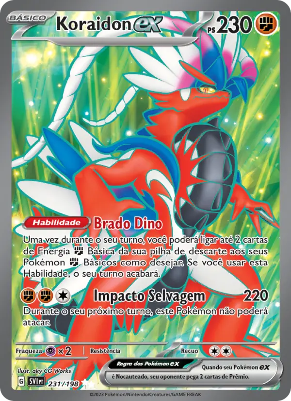 Koraidon ex — Escarlate e Violeta 231