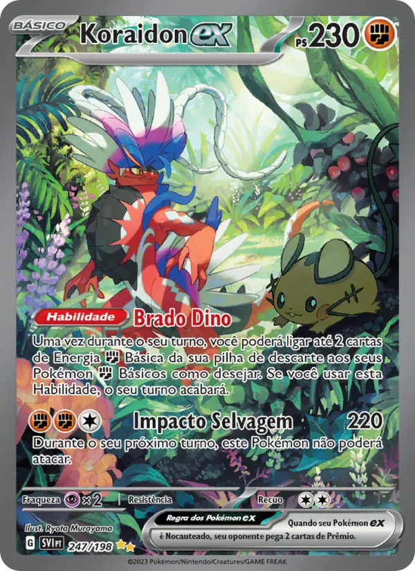 Koraidon ex — Escarlate e Violeta 247