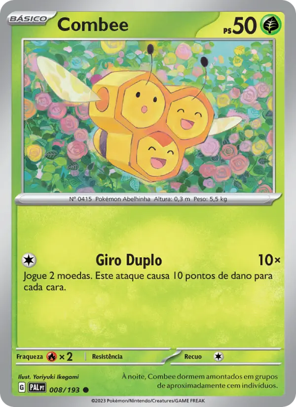 Combee — Evoluções em Paldea 008