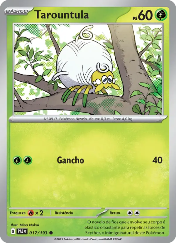 Tarountula — Evoluções em Paldea 017