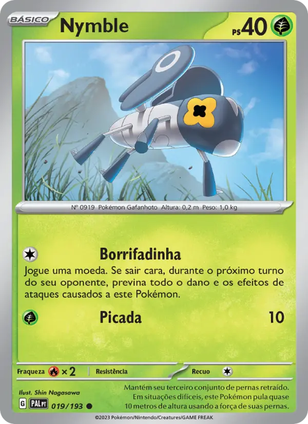 Nymble — Evoluções em Paldea 019