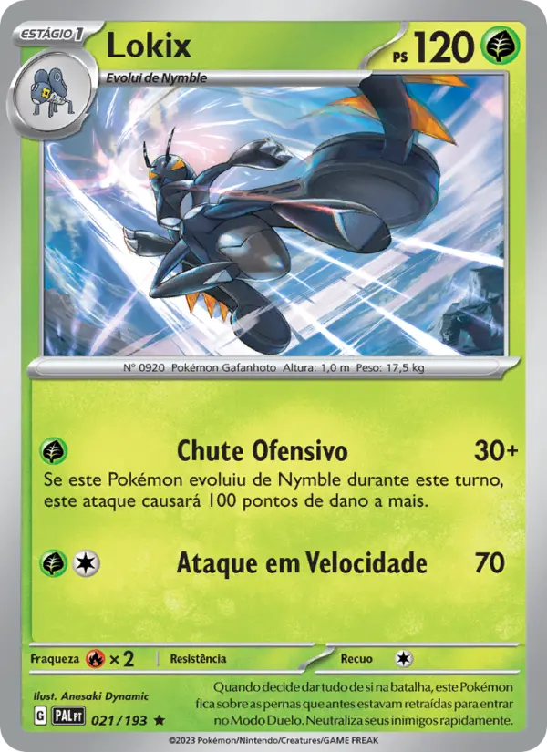 Lokix — Evoluções em Paldea 021