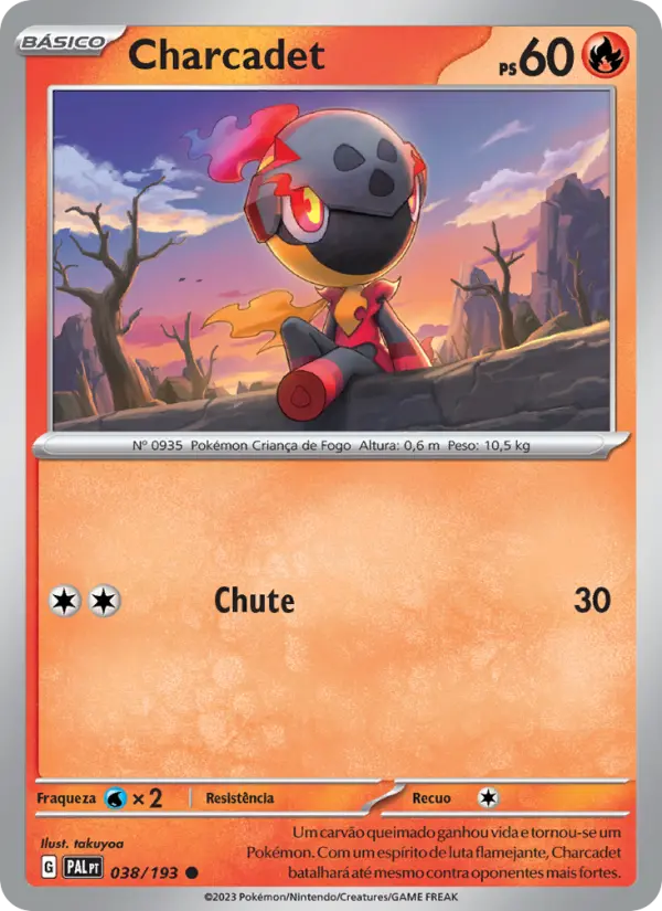 Charcadet — Evoluções em Paldea 038