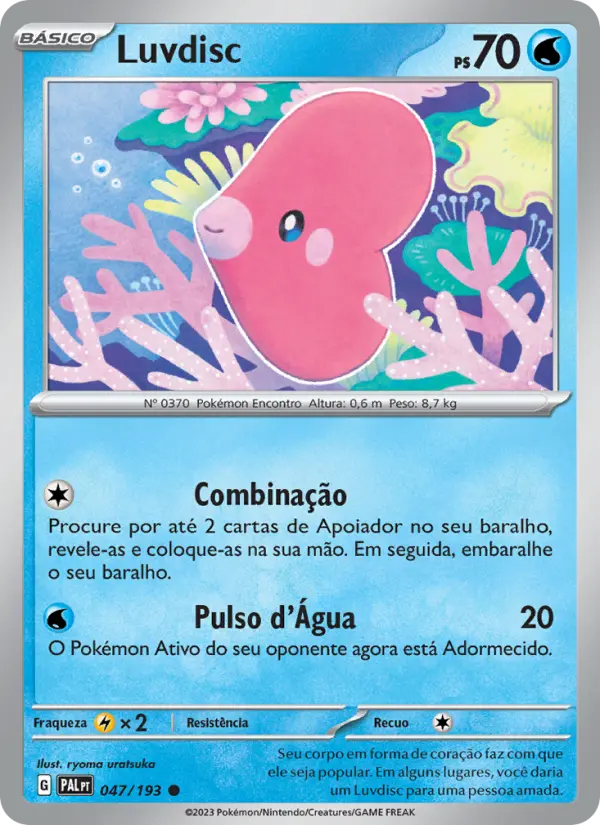 Luvdisc — Evoluções em Paldea 047