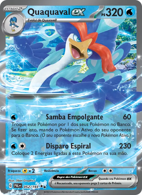 Quaquaval ex — Evoluções em Paldea 052