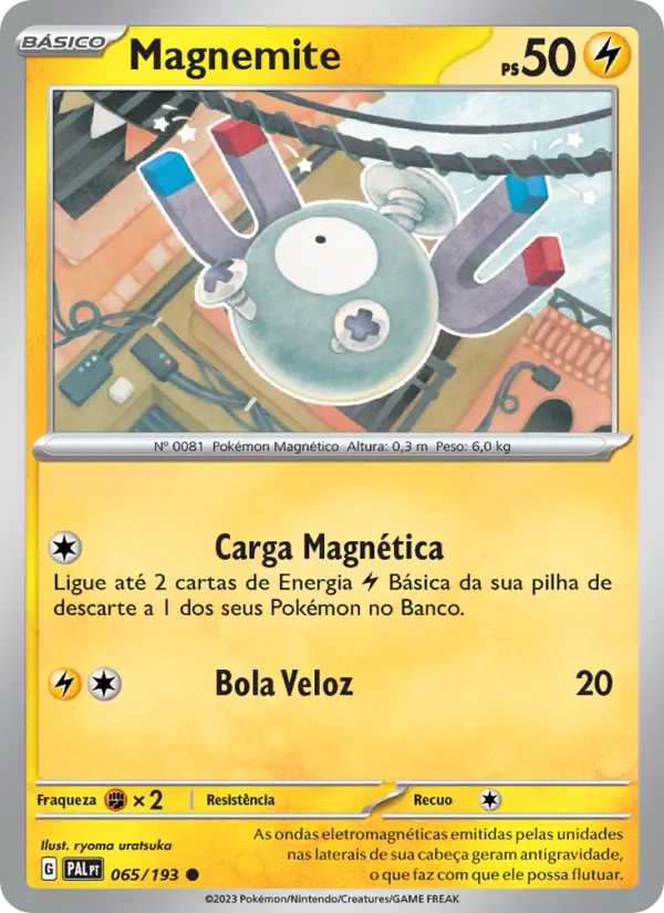 Magnemite — Evoluções em Paldea 065