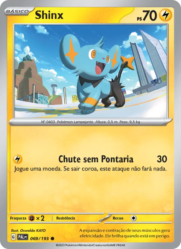 Shinx — Evoluções em Paldea 069