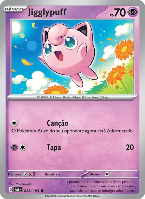 Jigglypuff — Evoluções em Paldea 083
