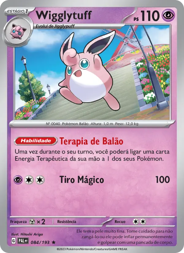 Wigglytuff — Evoluções em Paldea 084
