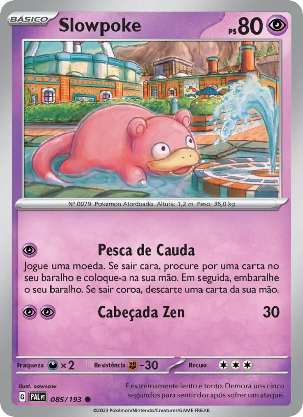 Slowpoke — Evoluções em Paldea 085