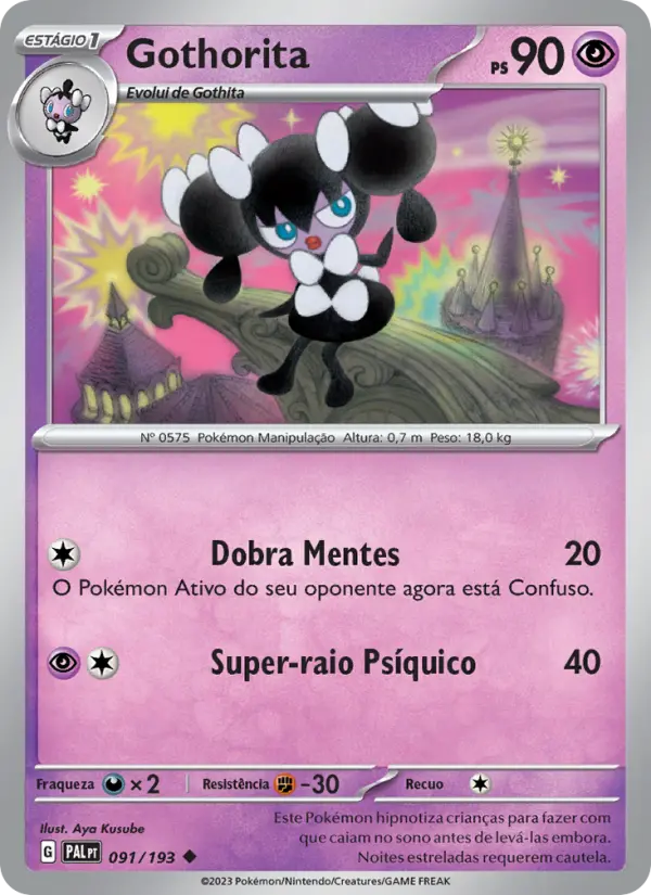 Gothorita — Evoluções em Paldea 091