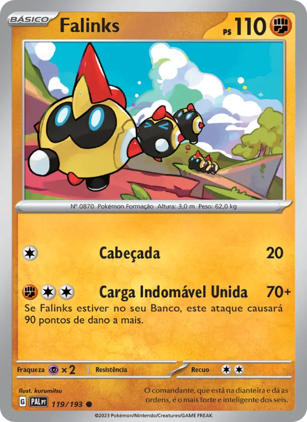 Falinks — Evoluções em Paldea 119