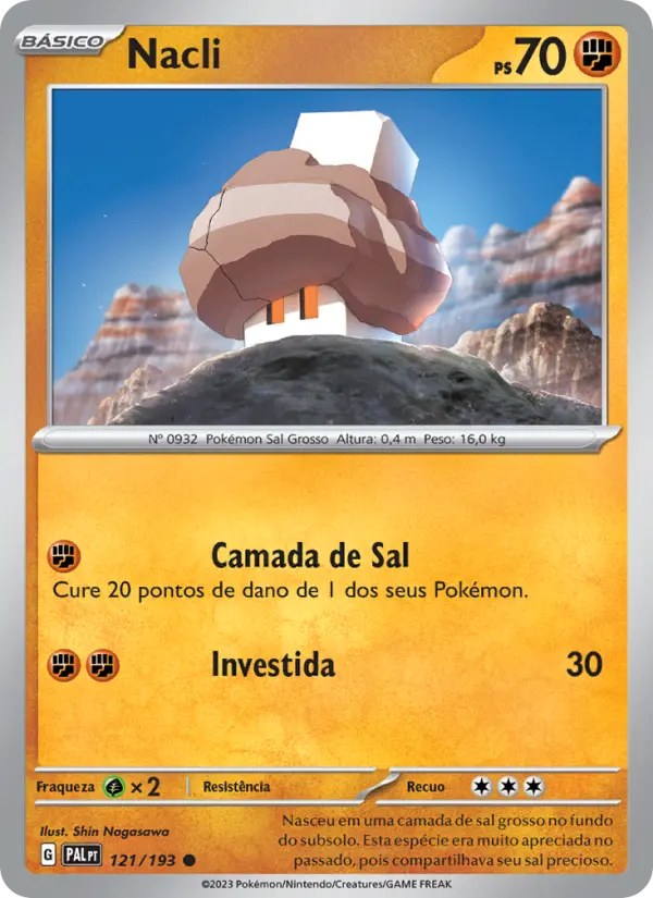 Nacli — Evoluções em Paldea 121