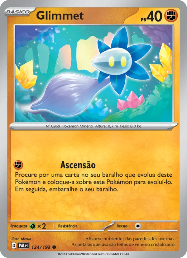 Glimmet — Evoluções em Paldea 124