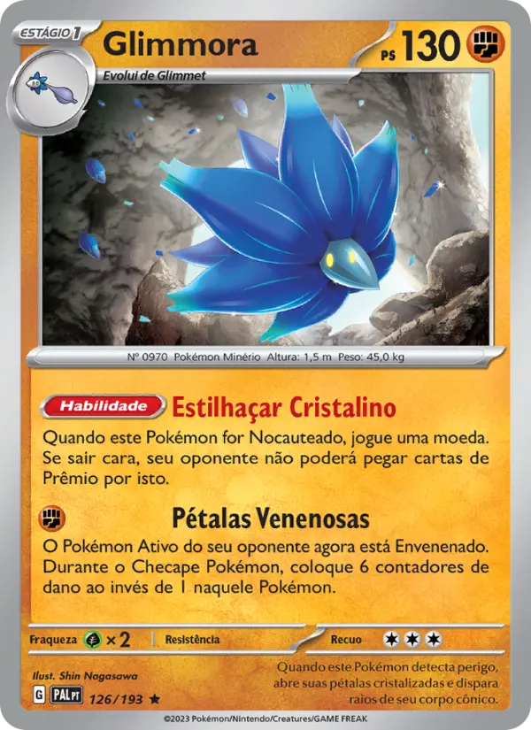 Glimmora — Evoluções em Paldea 126