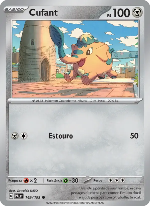 Cufant — Evoluções em Paldea 149